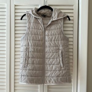 Theory quilted zipper vest